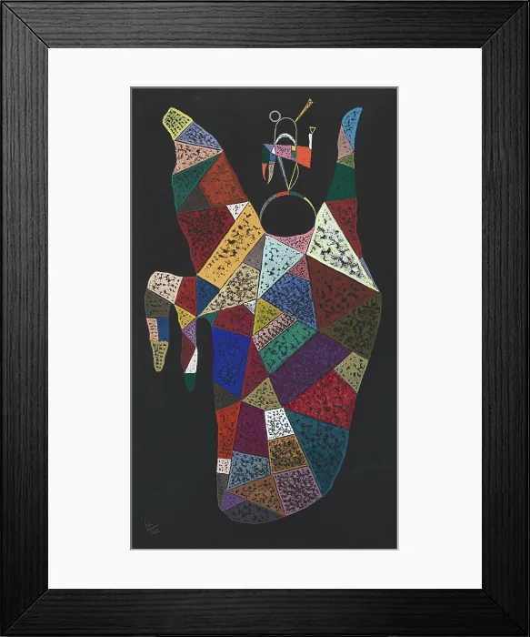 Framed Print : Untitled, 1940. Creator: Kandinsky, Wassily Vasilyevich (1866-1944) Framed Print : Untitled, 1940. Creator: Kandinsky, Wassily Vasilyevich (1866-1944)
