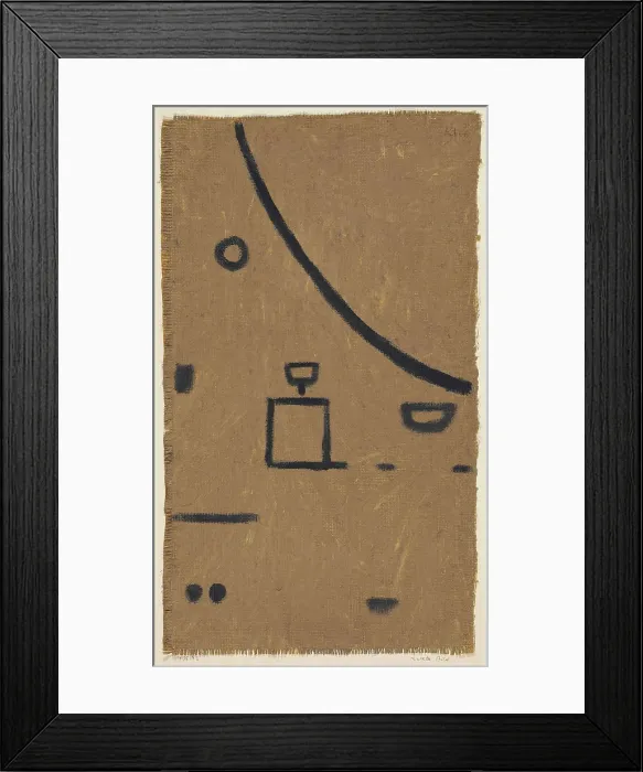 Framed Print : Nacktes Bild, 1938. Creator: Klee, Paul (1879-1940) Framed Print : Nacktes Bild, 1938. Creator: Klee, Paul (1879-1940)