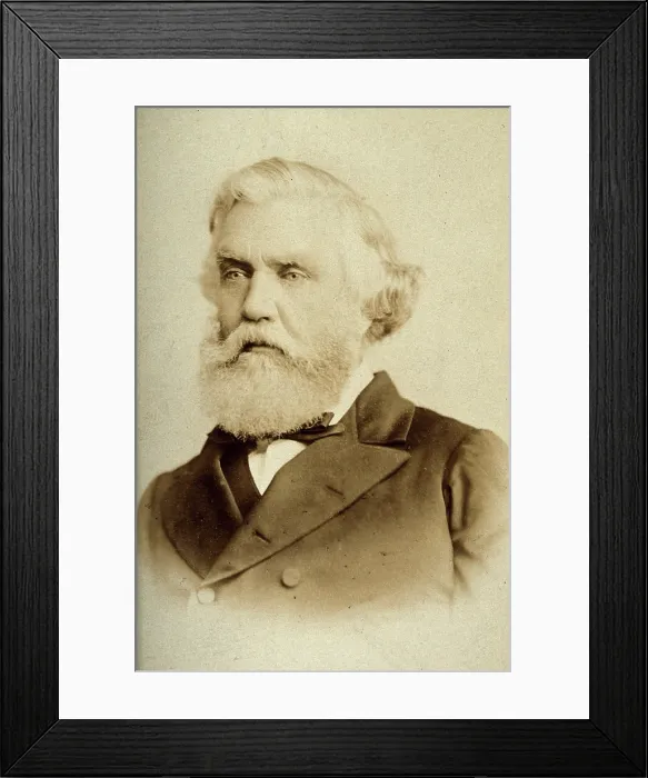 Framed Print : Sir Austen Henry Layard. Creator: London Stereoscopic & Photographic Co Framed Print : Sir Austen Henry Layard. Creator: London Stereoscopic & Photographic Co