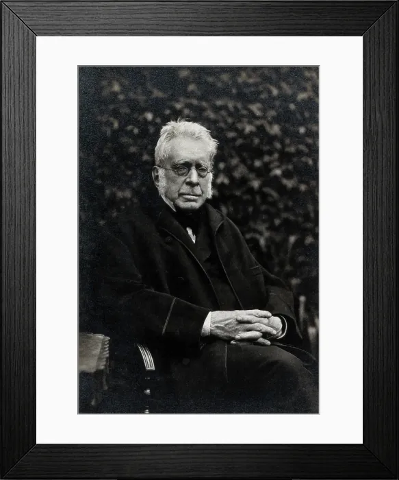 Framed Print : Sir George Biddell Airy. Creator: Morgan & Kidd Framed Print : Sir George Biddell Airy. Creator: Morgan & Kidd
