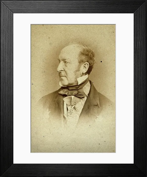Framed Print : Sir Roderick Impey Murchison. Creator: John & Charles Watkins Framed Print : Sir Roderick Impey Murchison. Creator: John & Charles Watkins