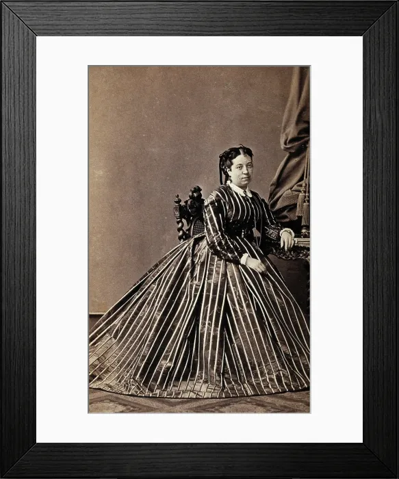 Framed Print : Theresa Tietjens, c1860s. Creator: L. Haase & Company Framed Print : Theresa Tietjens, c1860s. Creator: L. Haase & Company