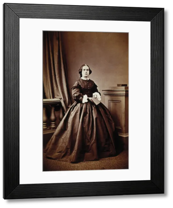 Framed Print : Florence Nightingale (?), c1870s. Creator: Unknown Framed Print : Florence Nightingale (?), c1870s. Creator: Unknown