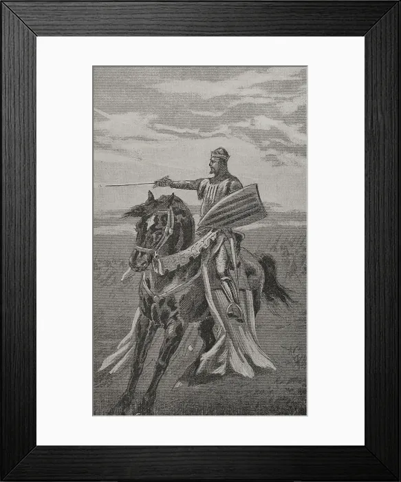 Framed Print : James II of Aragon, so-called 'the Just' (1267-1327), 1890. Creator: Unknown Framed Print : James II of Aragon, so-called 'the Just' (1267-1327), 1890. Creator: Unknown