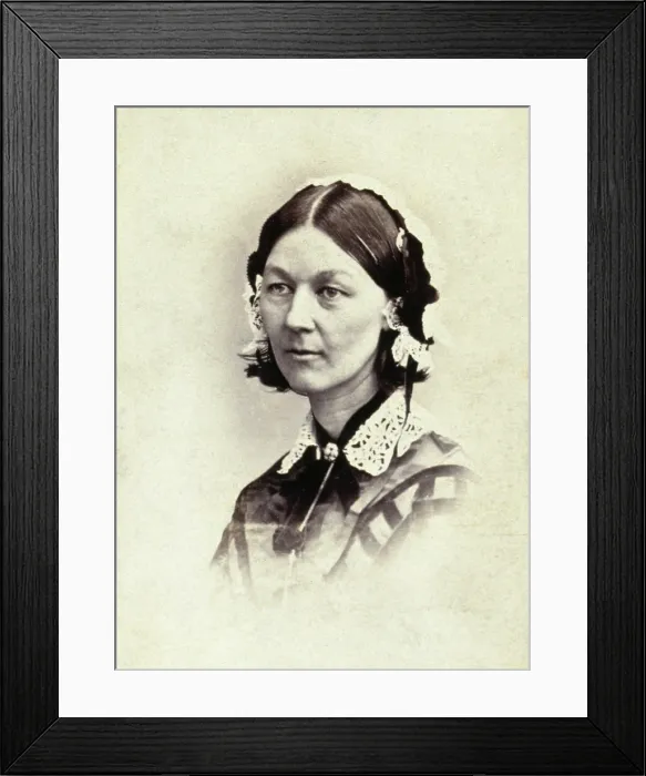 Framed Print : Florence Nightingale, c1870s. Creator: Henry Lenthall Framed Print : Florence Nightingale, c1870s. Creator: Henry Lenthall