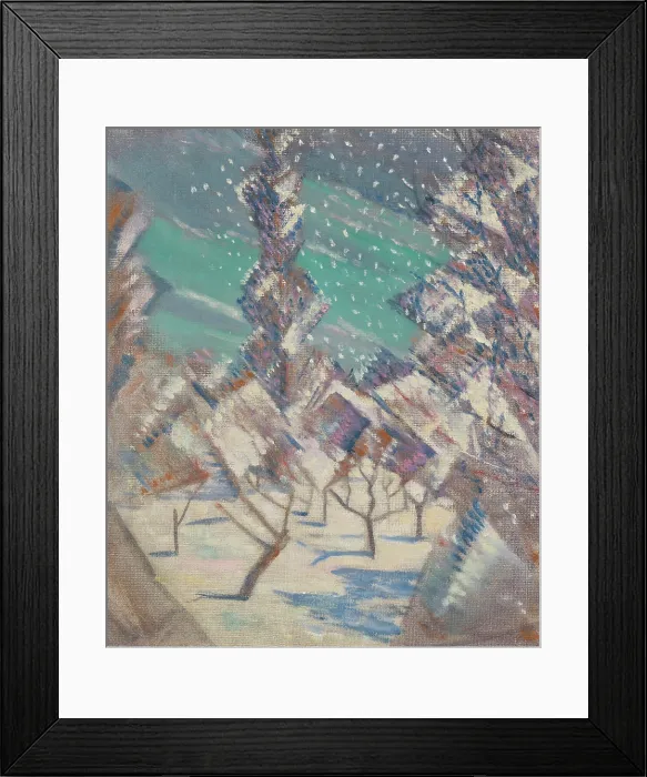Framed Print : The Four Seasons: Winter, c1918. Creator: Nevinson, Christopher Richard Wynne (1889-1946) Framed Print : The Four Seasons: Winter, c1918. Creator: Nevinson, Christopher Richard Wynne (1889-1946)