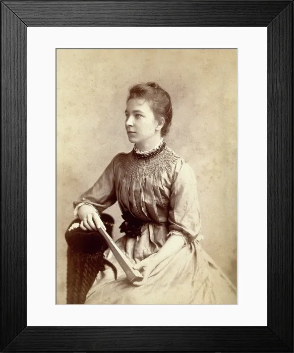 Framed Print : Lilian Jenkins (Mrs Robinson), c1890s. Creator: Lawrie & Co. G.W Framed Print : Lilian Jenkins (Mrs Robinson), c1890s. Creator: Lawrie & Co. G.W