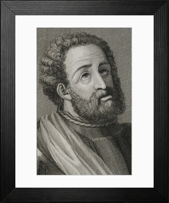 Framed Print : Rodrigo Diaz de Vivar, known as El Cid Campeador (c1043-1099), Castilian nobleman, knighted, 1853. Creator: Antonio Roca Sallent Framed Print : Rodrigo Diaz de Vivar, known as El Cid Campeador (c1043-1099), Castilian nobleman, knighted, 1853. Creator: Antonio Roca Sallent