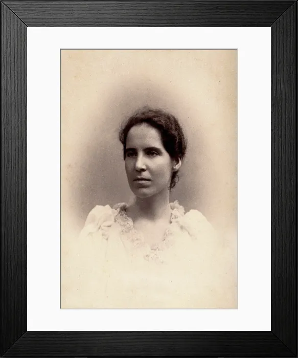 Framed Print : Matilda MacPhail, c1890s. Creator: Fred Ahrle & Co Framed Print : Matilda MacPhail, c1890s. Creator: Fred Ahrle & Co