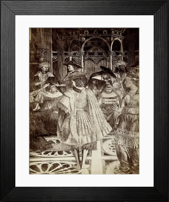 Framed Print : Hospital of Santa Maria della Scala, Siena: Celestino III grants control of the... (19th century?). Creator: Fotografia Lombardi Siena Framed Print : Hospital of Santa Maria della Scala, Siena: Celestino III grants control of the... (19th century?). Creator: Fotografia Lombardi Siena