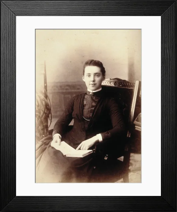 Framed Print : Janet Hunter, c1880s. Creator: Ambrose Bara Framed Print : Janet Hunter, c1880s. Creator: Ambrose Bara