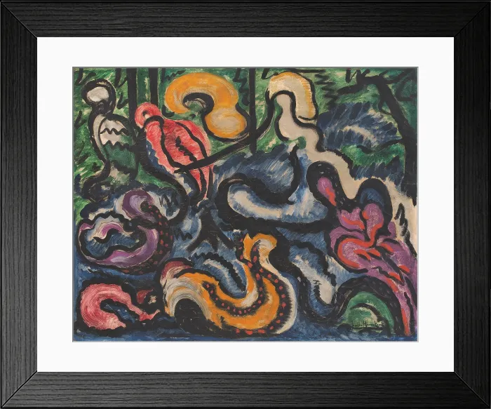 Framed Print : No. 61, 1916-1917. Creator: Heemskerck, Jacoba van (1876-1923) Framed Print : No. 61, 1916-1917. Creator: Heemskerck, Jacoba van (1876-1923)