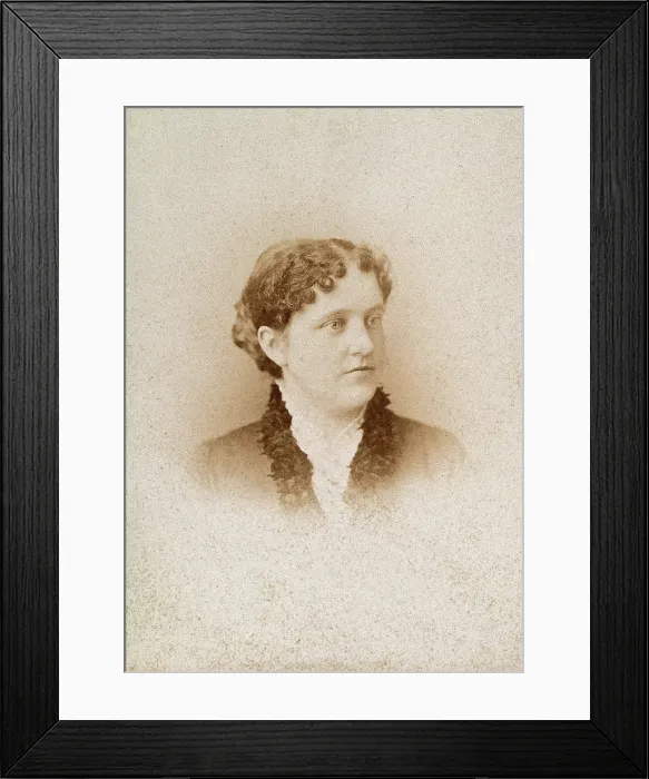 Framed Print : Mary Meigs Power, c1891. Creator: Edwin Rodney Curtiss Framed Print : Mary Meigs Power, c1891. Creator: Edwin Rodney Curtiss