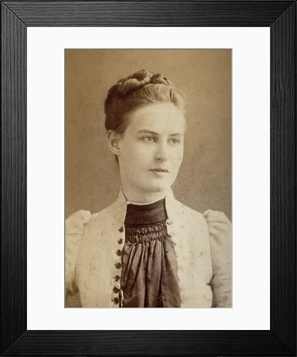 Framed Print : Miss Townsend, c1910s. Creator: Bourne & Shepherd Framed Print : Miss Townsend, c1910s. Creator: Bourne & Shepherd