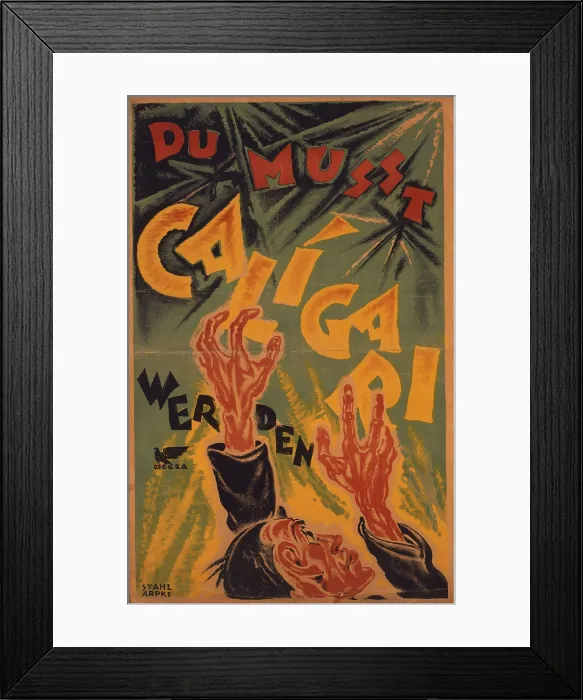 Framed Print : You Must Become Calgari, 1920. Creator: Arpke, Otto (1886-1943)