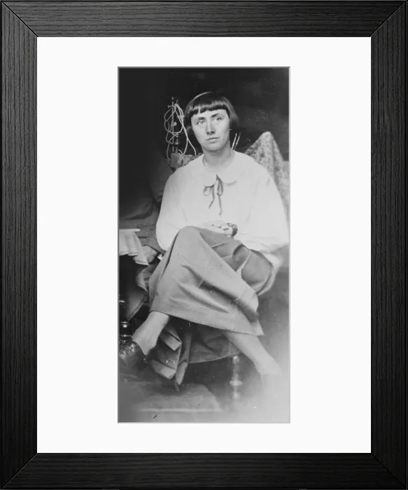 Framed Print : Hannah Hoch (1889-1978), 1924. Creator: Doesburg, Theo van (1883-1931) Framed Print : Hannah Hoch (1889-1978), 1924. Creator: Doesburg, Theo van (1883-1931)