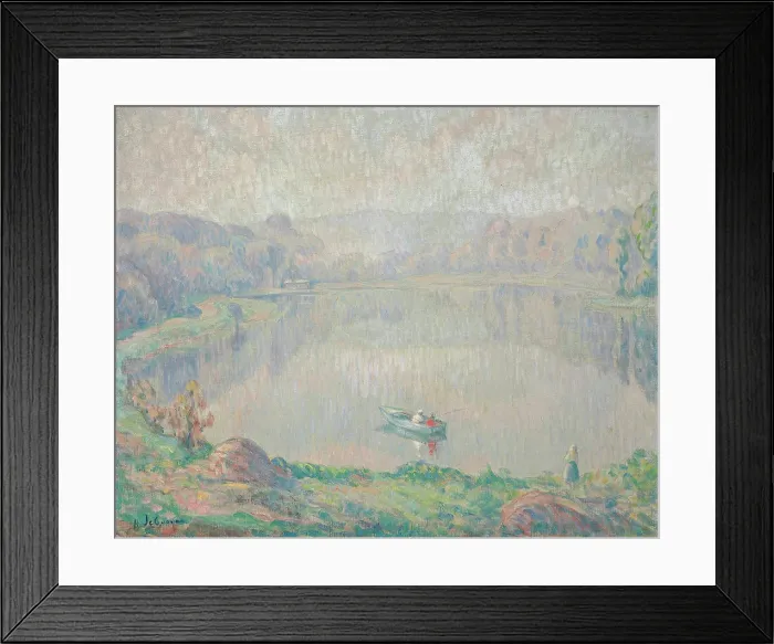 Framed Print : L'etang de la Reine Blanche, 1906-1907. Creator: Lebasque, Henri (1865-1937). L'etang de la Reine Blanche, 1906-1907. Creator: Lebasque, Henri (1865-1937) Framed Print : L'etang de la Reine Blanche, 1906-1907. Creator: Lebasque, Henri (1865-1937). L'etang de la Reine Blanche, 1906-1907. Creator: Lebasque, Henri (1865-1937)
