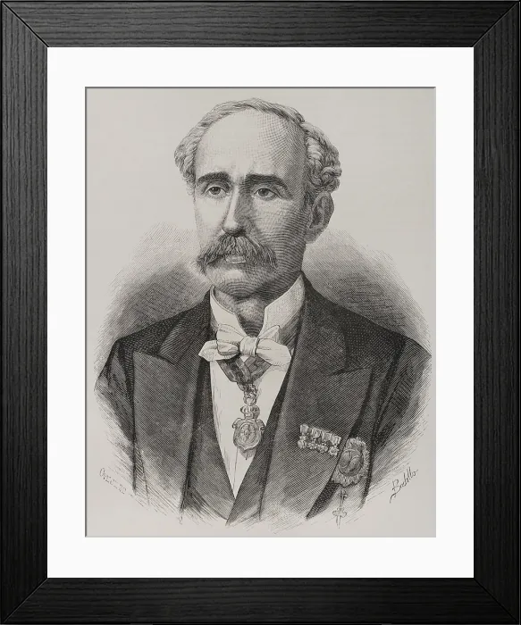 Framed Print : Leandro Alvarez Torrijos (1822-1894), Spanish jurist and politician, 1878. Creators: Andres Ovejero, Felix Badillo Framed Print : Leandro Alvarez Torrijos (1822-1894), Spanish jurist and politician, 1878. Creators: Andres Ovejero, Felix Badillo