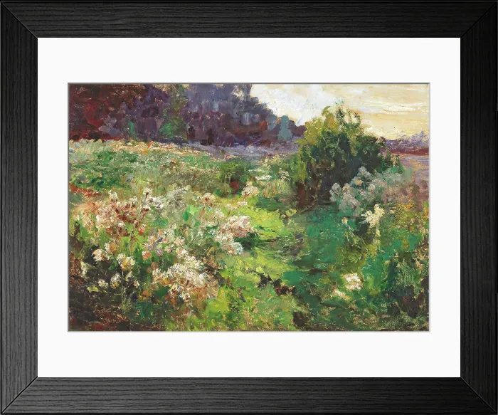 Framed Print : Meadow, 1926. Creator: Wisinger-Florian, Olga (1844-1926) Framed Print : Meadow, 1926. Creator: Wisinger-Florian, Olga (1844-1926)