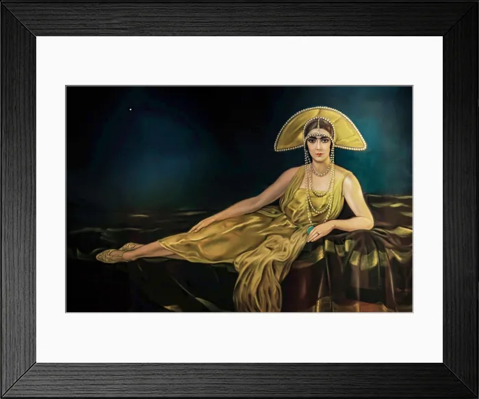Framed Print : Portrait of Wally Toscanini, 1925. Creator: Martini, Alberto (1876-1954) Framed Print : Portrait of Wally Toscanini, 1925. Creator: Martini, Alberto (1876-1954)