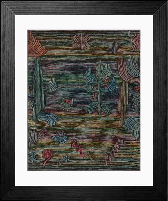 Framed Print : Exotic Garden, 1926. Creator: Klee, Paul (1879-1940) Framed Print : Exotic Garden, 1926. Creator: Klee, Paul (1879-1940)