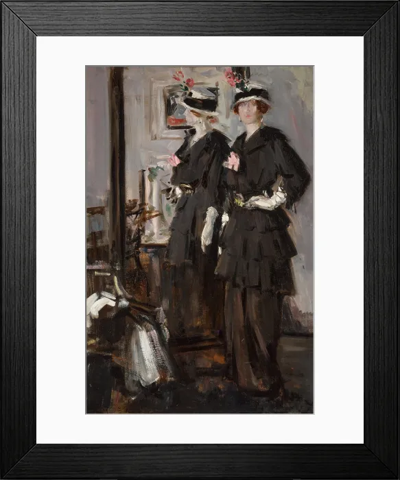Framed Print : The cheval glass, c1915. Creator: Cadell, Francis Campbell Boileau (1883-1937) Framed Print : The cheval glass, c1915. Creator: Cadell, Francis Campbell Boileau (1883-1937)