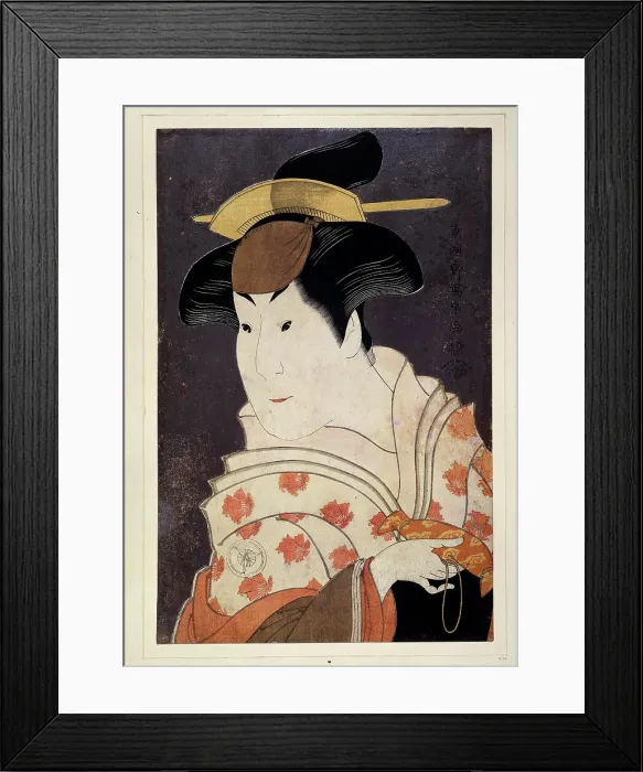 Framed Print : The Actor Iwai Hanshiro IV as Shigenoi, 1794. Creator: Sharaku, Toshusai (active 1794-1795) Framed Print : The Actor Iwai Hanshiro IV as Shigenoi, 1794. Creator: Sharaku, Toshusai (active 1794-1795)