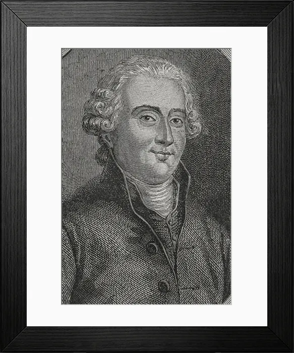 Framed Print : Jean Joseph Dussault (Jean Francois Joseph Dussault) (1769-1824), French journalist... 1876. Creator: Pannemaker Framed Print : Jean Joseph Dussault (Jean Francois Joseph Dussault) (1769-1824), French journalist... 1876. Creator: Pannemaker