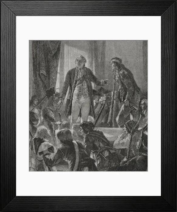 Framed Print : Louis XVI drinking to the health of the nation, French Revolution, Paris, 1792 (1876). Creator: Hippolyte de la Charlerie Framed Print : Louis XVI drinking to the health of the nation, French Revolution, Paris, 1792 (1876). Creator: Hippolyte de la Charlerie