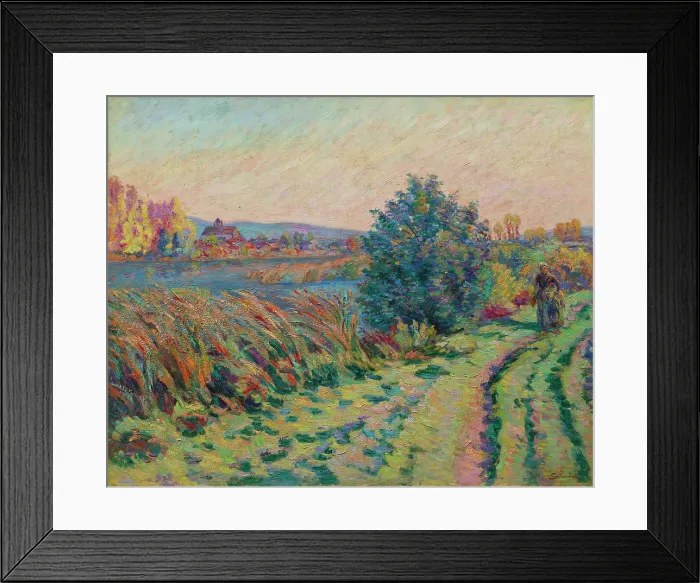 Framed Print : Chemin de campagne (Country lane), c1903. Creator: Guillaumin, Jean-Baptiste Armand (1841-1927) Framed Print : Chemin de campagne (Country lane), c1903. Creator: Guillaumin, Jean-Baptiste Armand (1841-1927)