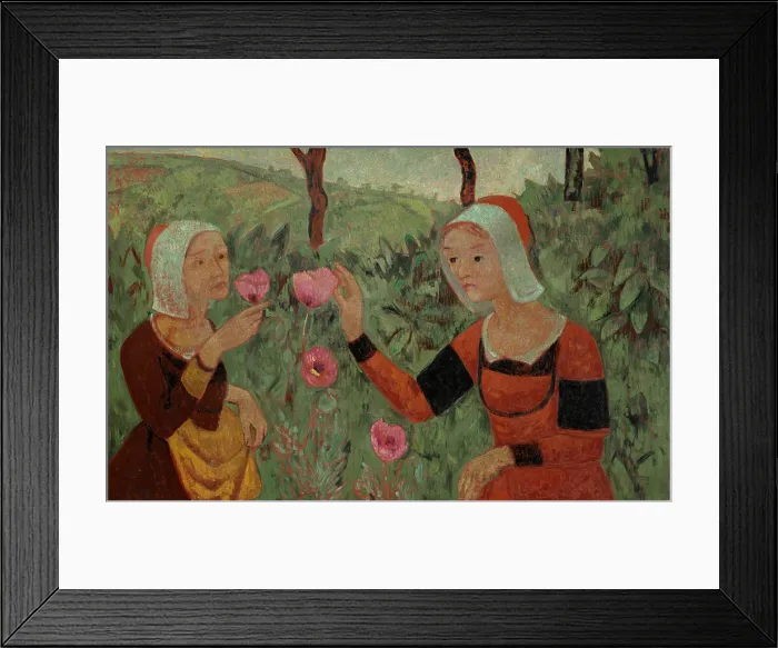 Framed Print : Poppies (Les pavots), c1915. Creator: Serusier, Paul (1864-1927) Framed Print : Poppies (Les pavots), c1915. Creator: Serusier, Paul (1864-1927)