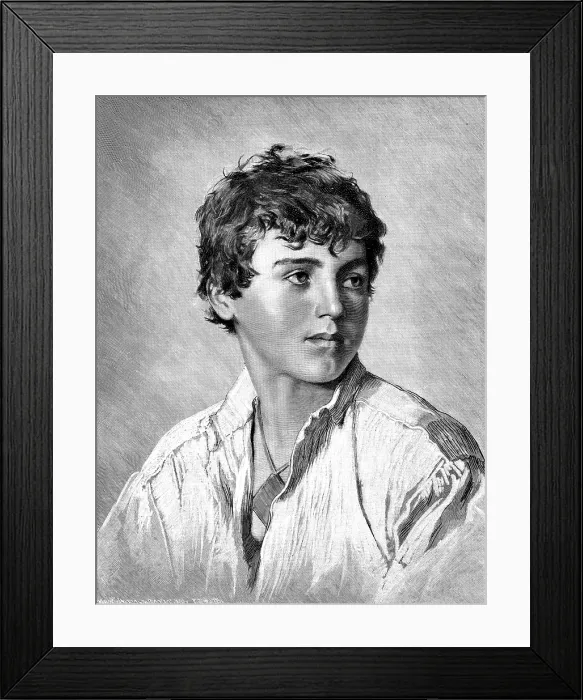 Framed Print : 'Giuseppe' - by Professor Gelli, of Florence, 1890. Creator: Unknown Framed Print : 'Giuseppe' - by Professor Gelli, of Florence, 1890. Creator: Unknown