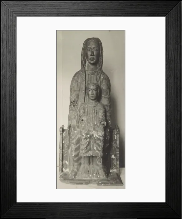 Framed Print : Madonna and Child, (1925-1930). Creator: Unknown Framed Print : Madonna and Child, (1925-1930). Creator: Unknown