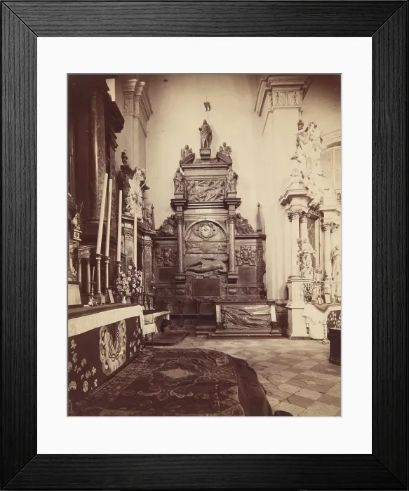 Framed Print : Tomb monument of Lew Sapieha, St. Michael's Church, Vilnius, 1870-1885. Creator: Jozef Czechowicz. Tomb monument of Lew Sapieha, St. Michael's Church, Vilnius, 1870-1885 Framed Print : Tomb monument of Lew Sapieha, St. Michael's Church, Vilnius, 1870-1885. Creator: Jozef Czechowicz. Tomb monument of Lew Sapieha, St. Michael's Church, Vilnius, 1870-1885