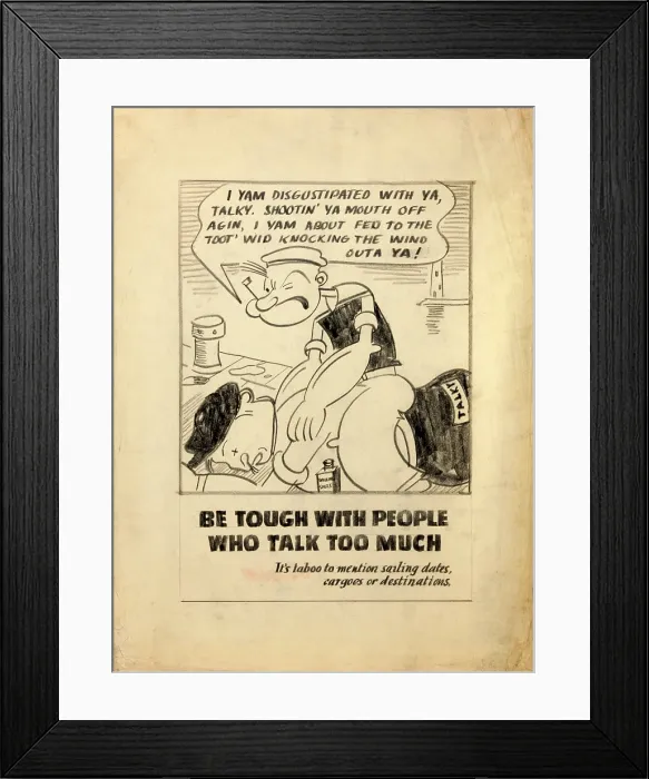 Framed Print : Be tough with people who talk too much. It's taboo to... WWII poster, between 1939 and 1946 Framed Print : Be tough with people who talk too much. It's taboo to... WWII poster, between 1939 and 1946