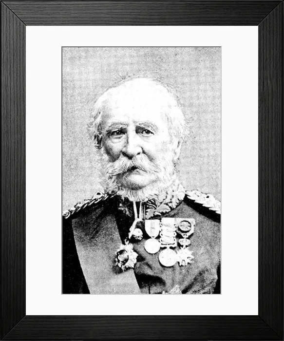 Framed Print : The late General Viscount Templetown, G.C.B. 1890. Creator: Unknown Framed Print : The late General Viscount Templetown, G.C.B. 1890. Creator: Unknown