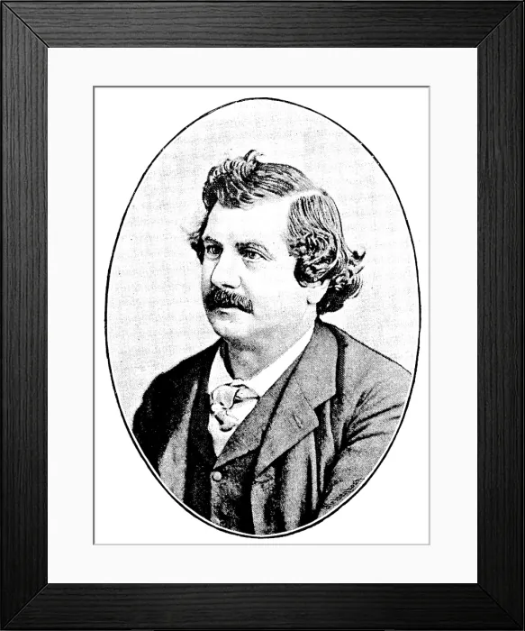 Framed Print : The late Mr. F. A. Marshall, 1890. Creator: Unknown Framed Print : The late Mr. F. A. Marshall, 1890. Creator: Unknown