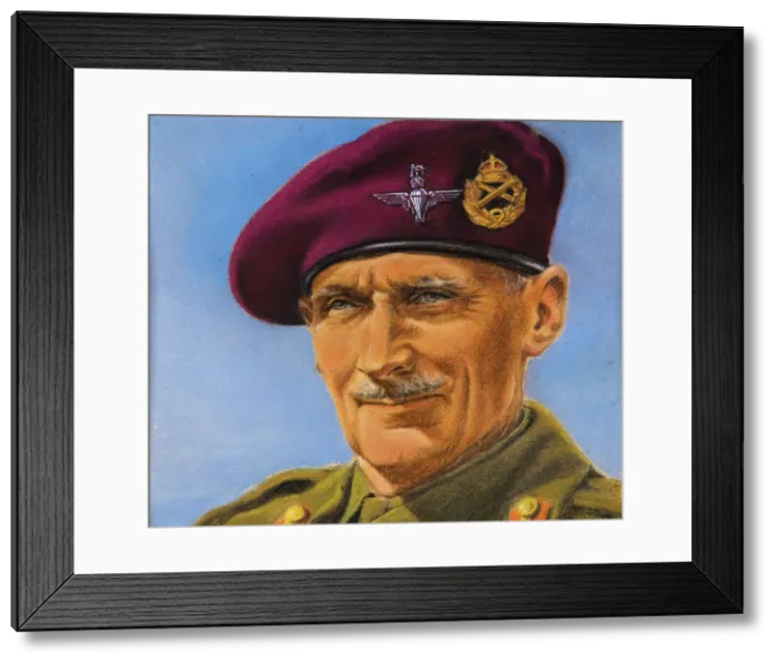 Framed Print : Field Marshal Montgomery, c1940s-c1950s. Creator: William Timym Framed Print : Field Marshal Montgomery, c1940s-c1950s. Creator: William Timym
