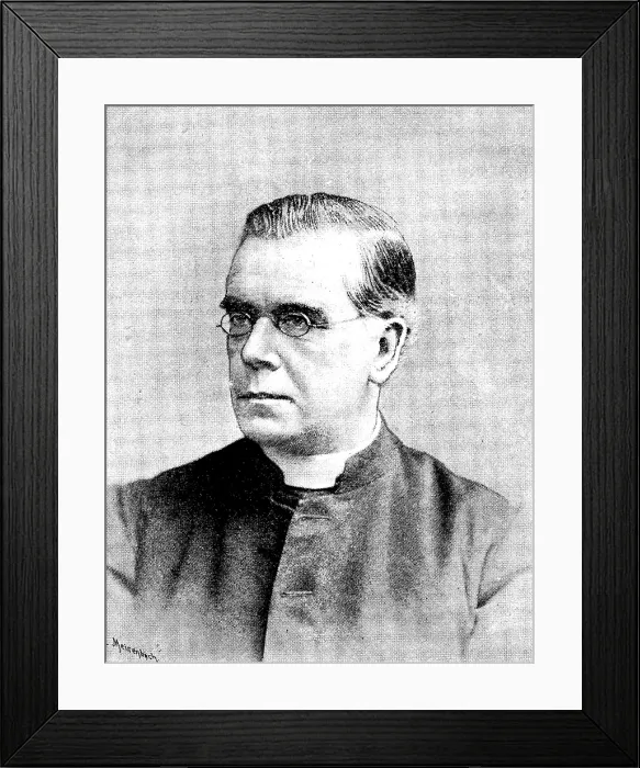 Framed Print : The late Father S. J. Perry, astronomer, 1890. Creator: Meisenbach Framed Print : The late Father S. J. Perry, astronomer, 1890. Creator: Meisenbach
