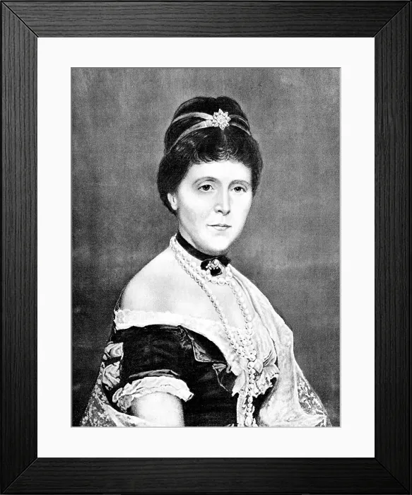 Framed Print : The late Empress Augusta of Germany and Queen of Prussia, 1890. Creator: Unknown Framed Print : The late Empress Augusta of Germany and Queen of Prussia, 1890. Creator: Unknown