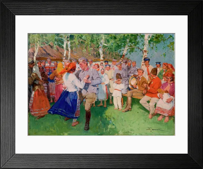 Framed Print : 'Uhlans, Uhlans, the Boys Pretty a Picture...', 1916. Creator: Stanislaw Janowski Framed Print : 'Uhlans, Uhlans, the Boys Pretty a Picture...', 1916. Creator: Stanislaw Janowski