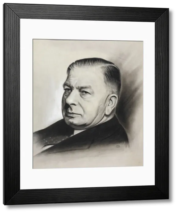 Framed Print : A. V. Alexander, 1st Earl Alexander of Hillsborough, between 1939 and 1946. Creators: Central Office of Information, Unknown Framed Print : A. V. Alexander, 1st Earl Alexander of Hillsborough, between 1939 and 1946. Creators: Central Office of Information, Unknown