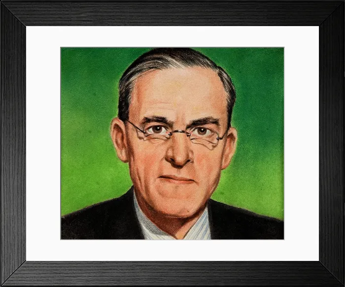 Framed Print : Sir Stafford Cripps, c1944. Creators: William Timym, Central Office of Information Framed Print : Sir Stafford Cripps, c1944. Creators: William Timym, Central Office of Information