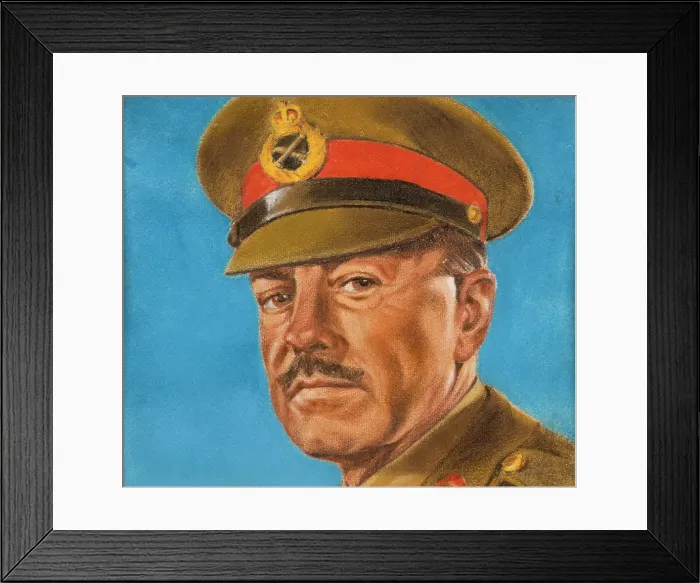 Framed Print : General Sir Harold Alexander, c1943. Creators: William Timym, Central Office of Information Framed Print : General Sir Harold Alexander, c1943. Creators: William Timym, Central Office of Information
