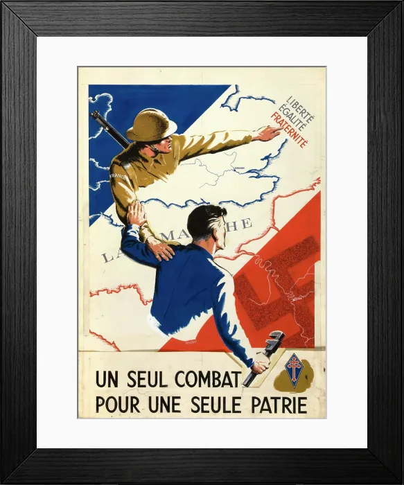 Framed Print : Unity of Strength - Inter-allied posters: Liberte, Egalite, Fraternite, between 1939 and 1946 Framed Print : Unity of Strength - Inter-allied posters: Liberte, Egalite, Fraternite, between 1939 and 1946
