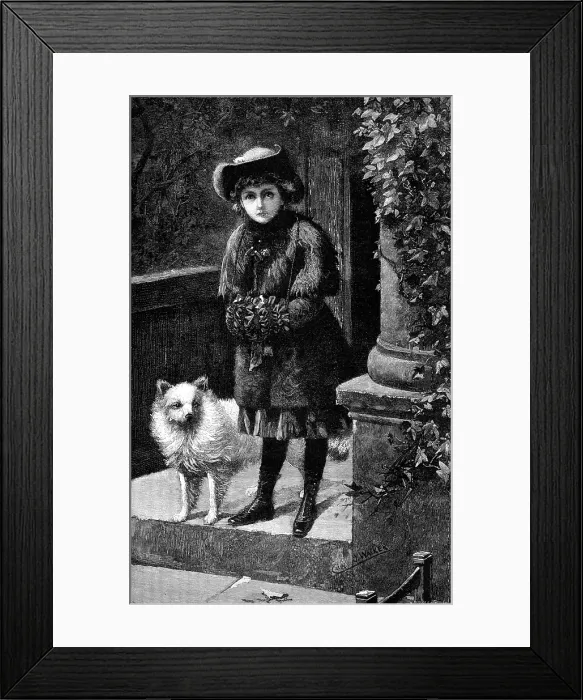 Framed Print : Great Expectations, drawn by E. J. Walker, 1883. Creator: Eugene Froment Framed Print : Great Expectations, drawn by E. J. Walker, 1883. Creator: Eugene Froment