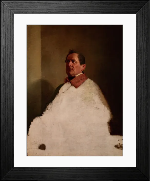 Framed Print : Portrait of Florian Sawiczewski, 1866. Creator: Artur Grottger Framed Print : Portrait of Florian Sawiczewski, 1866. Creator: Artur Grottger