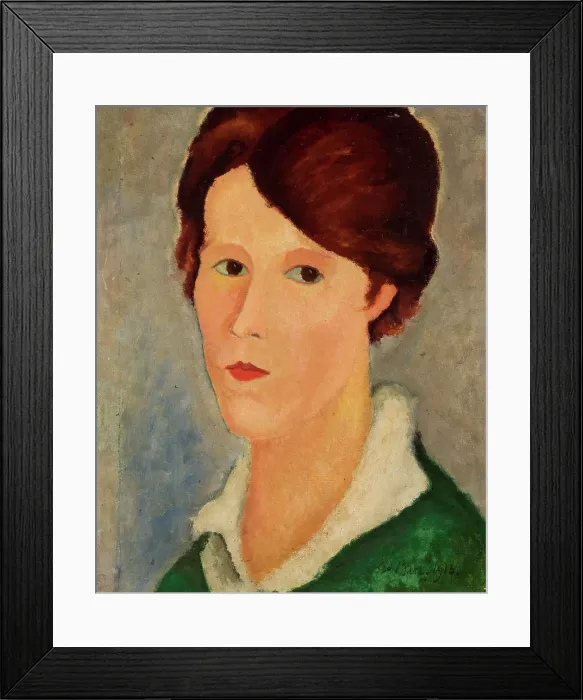 Framed Print : Portrait of Roza Aleksandrowicz-Study of the Head, 1918. Creator: Pierre-Edouard Baranowski Framed Print : Portrait of Roza Aleksandrowicz-Study of the Head, 1918. Creator: Pierre-Edouard Baranowski
