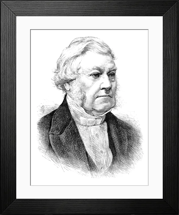 Framed Print : The late Alderman Finnis, 1883. Creator: Unknown Framed Print : The late Alderman Finnis, 1883. Creator: Unknown