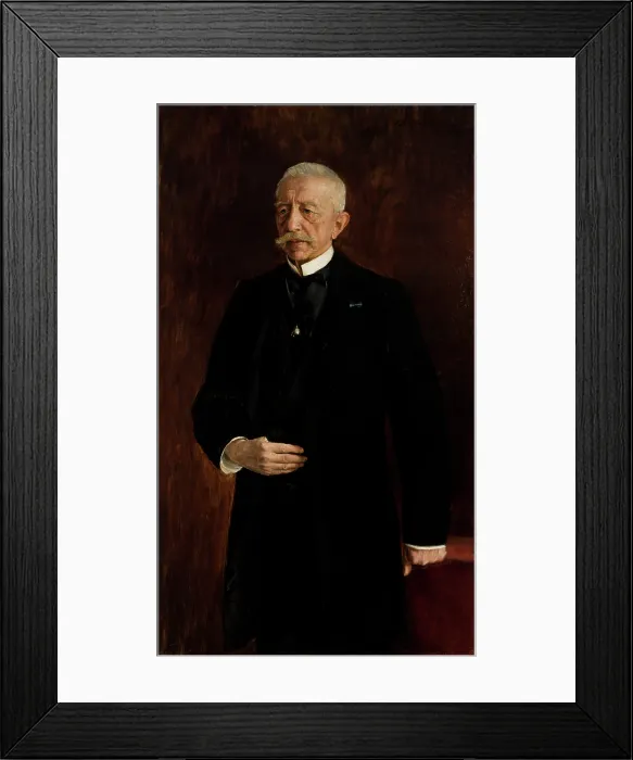 Framed Print : Portrait of Wiktor Oslawski, 1890. Creator: Teodor Axentowicz Framed Print : Portrait of Wiktor Oslawski, 1890. Creator: Teodor Axentowicz